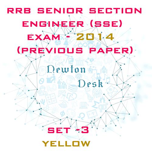 RRB Senior Section Engineer Exam Paper 2014 Set-3
