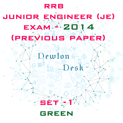 RRB Junior Engineer Exam Paper 2014 Set-1