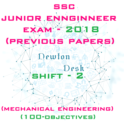SSC Junior Engineer Exam Paper 2018 Shift-2 (Mechanical Engineering)