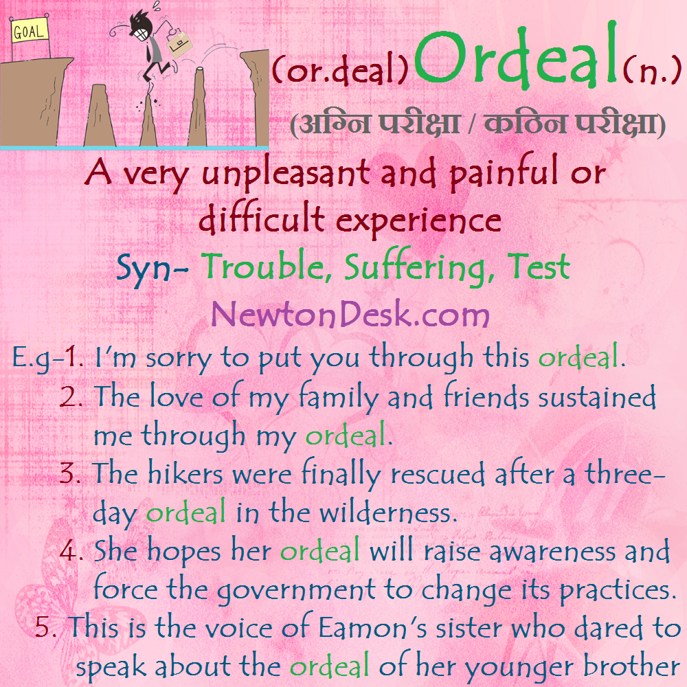 ordeal meaning