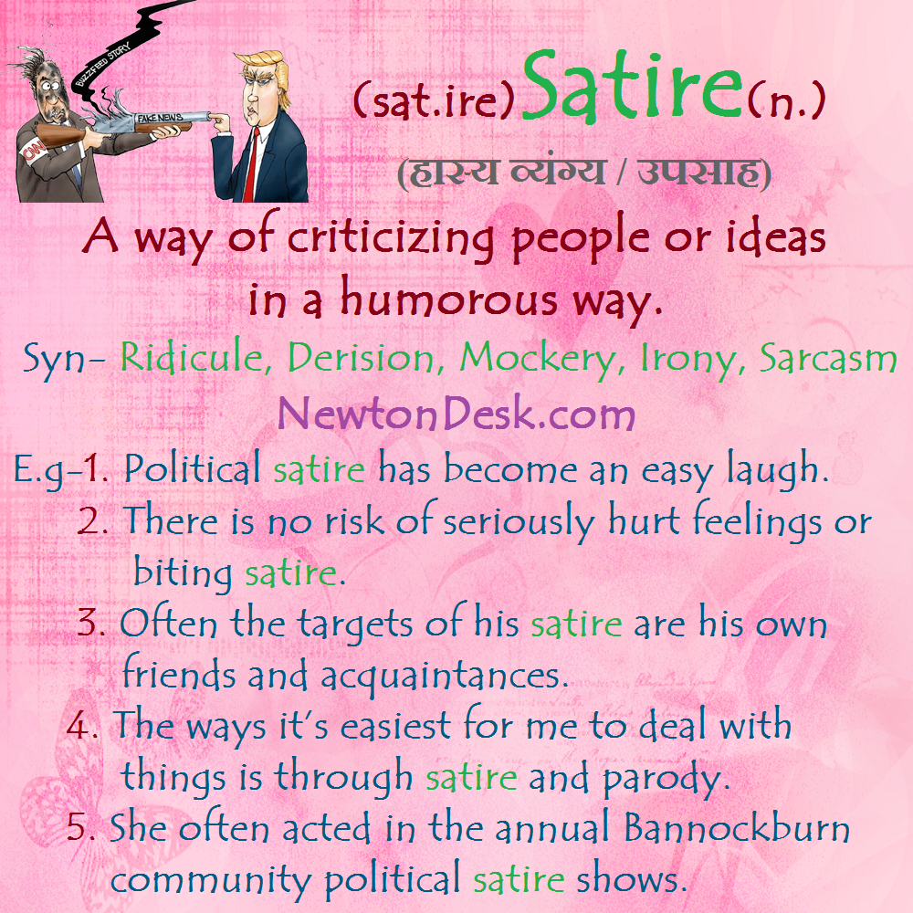 satire meaning