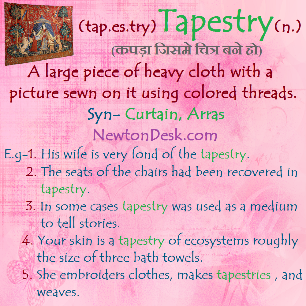 tapestry meaning