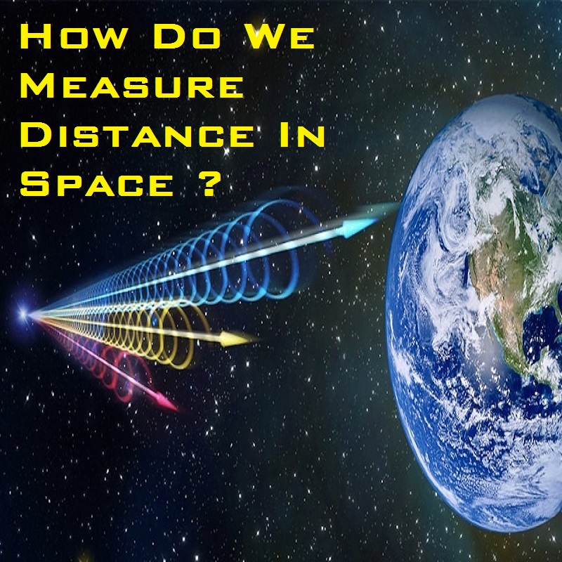 how do measure distance in space