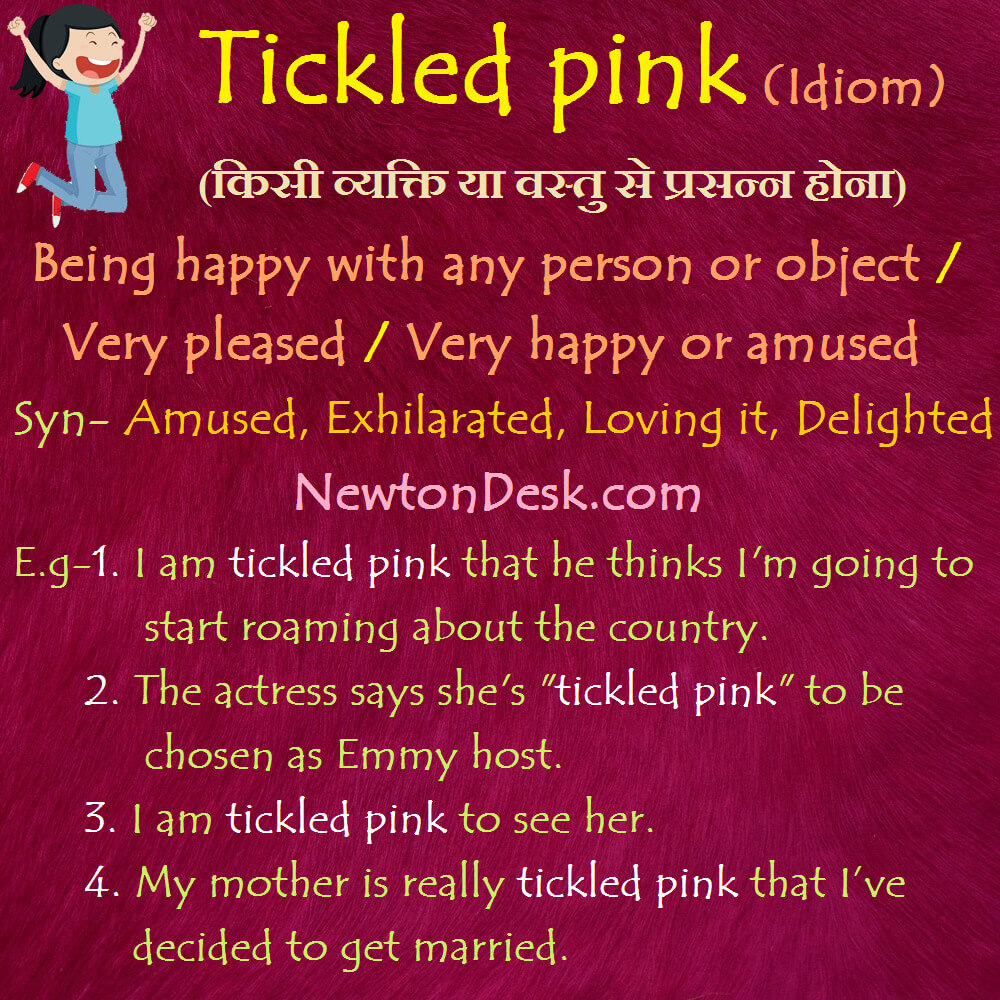tickled pink meaning
