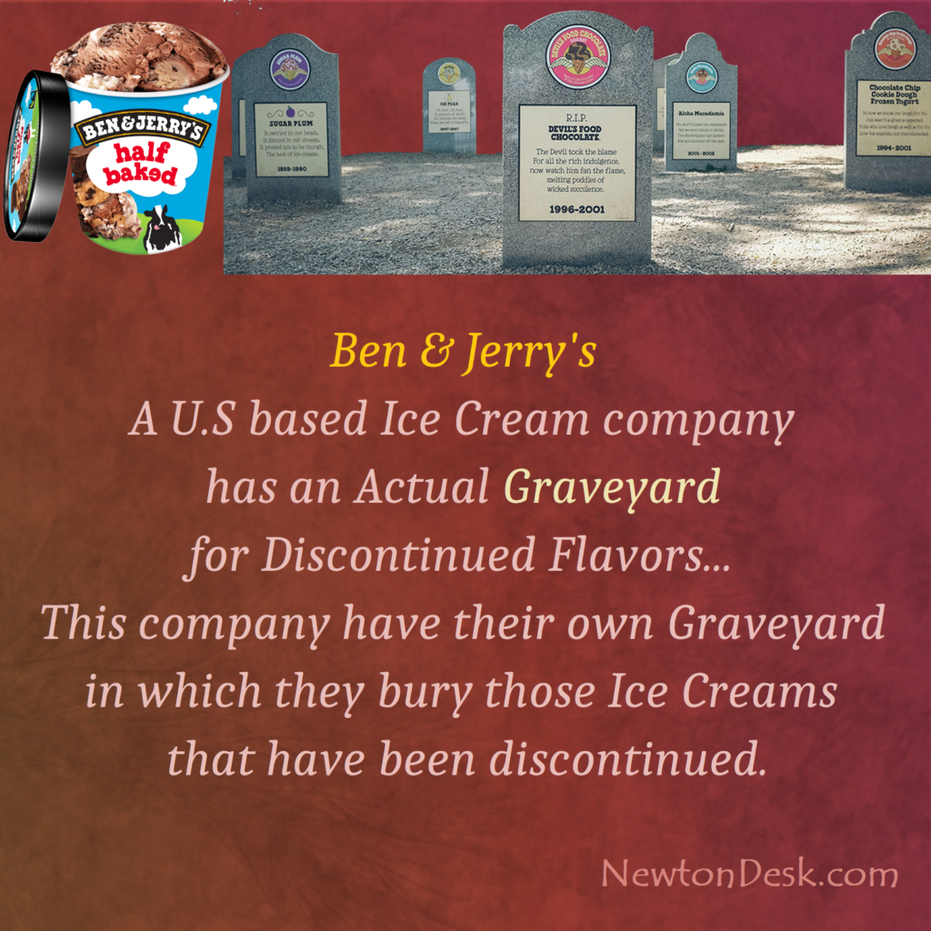 ben & jerry's flavor graveyard