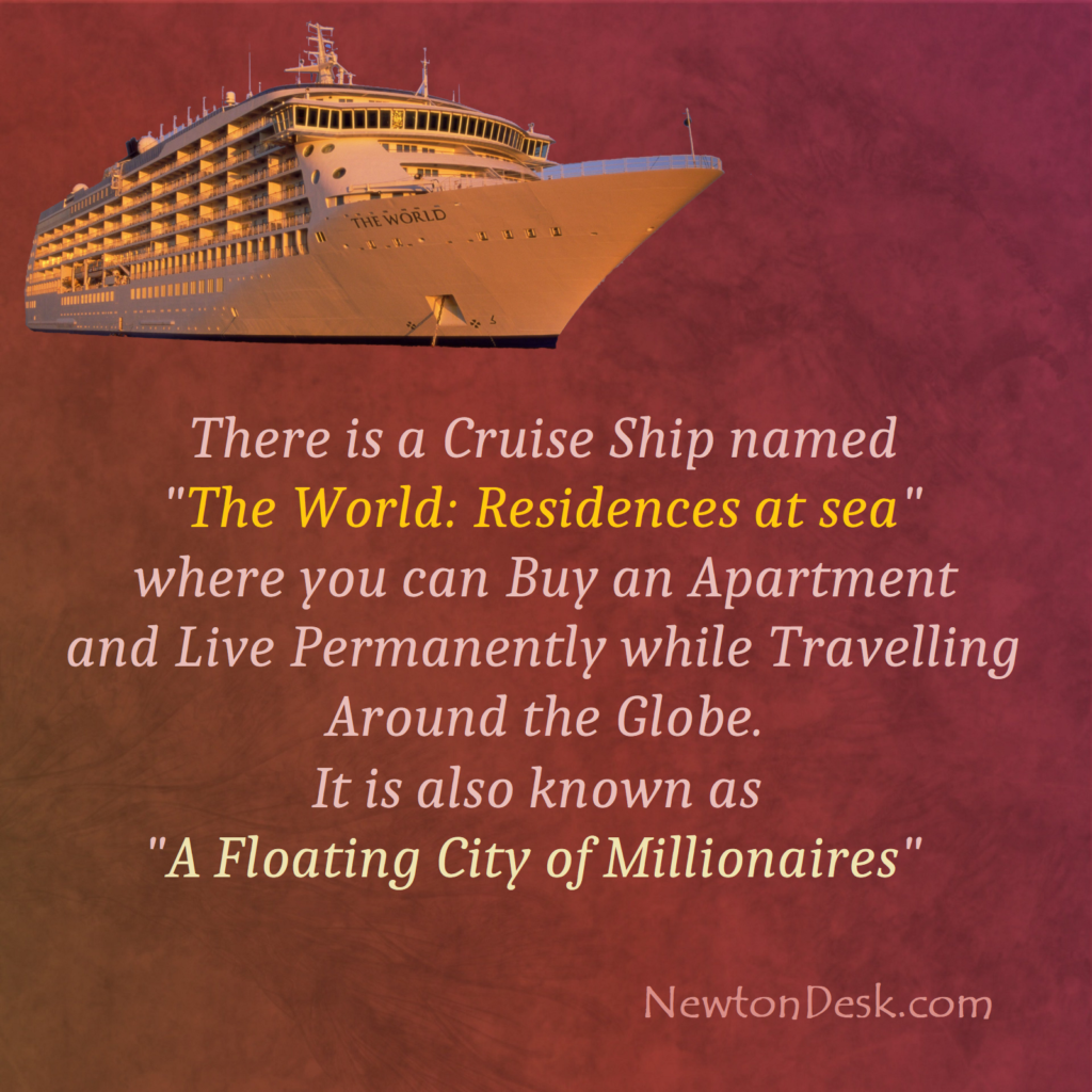 the world cruise ship
