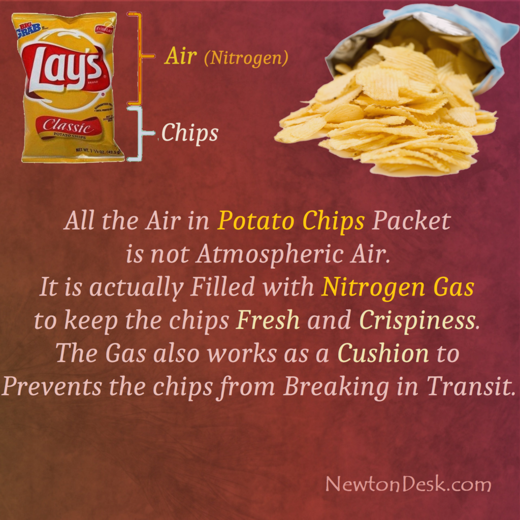 nitrogen potato chips