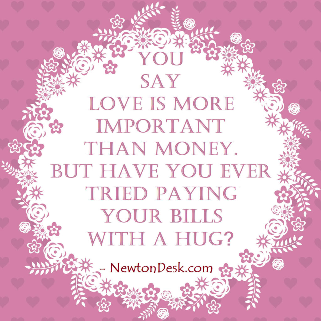 love and money quotes