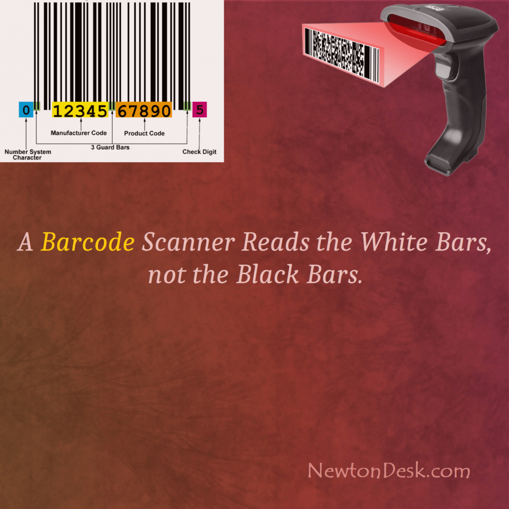 barcode scanner white space