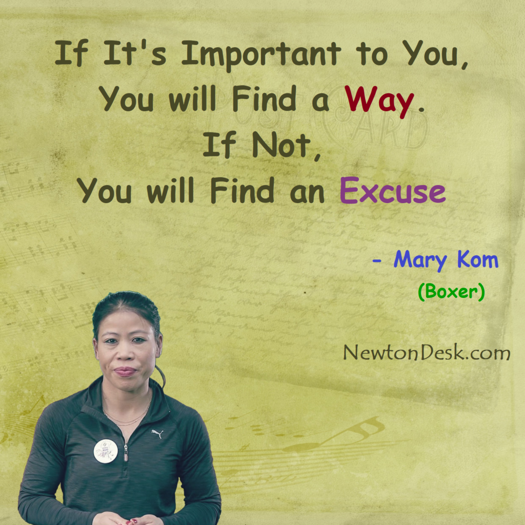 find a way not excuse mary kom