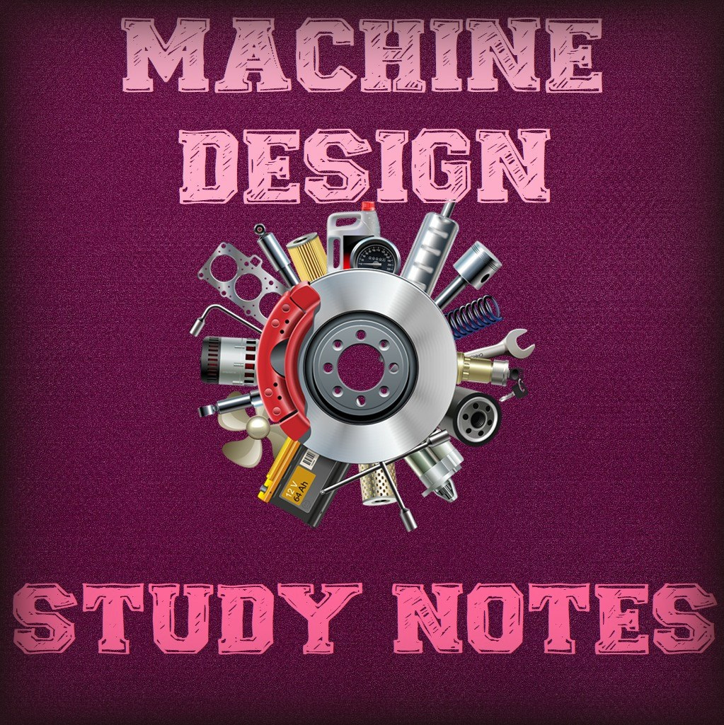 machine design handwritten notes