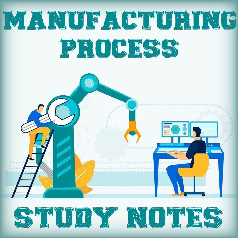 manufacturing process handwritten study notes