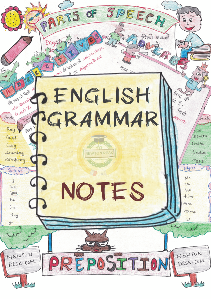english grammar handwritten color Notes in hindi for ssc ntpc