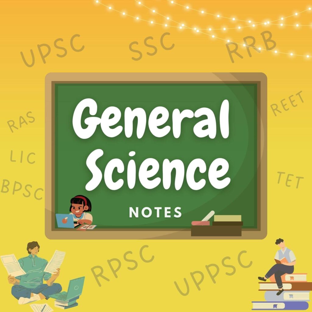 General Science Notes pdf in hindi and english